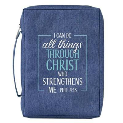 Picture of Bible Case: I Can Do All Things.... (Large)