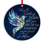 Picture of Hanging Ceramic Christmas:God of Hope