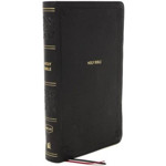 Picture of NKJV End of Verse Reference. Large Print with Thumb index
