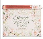 Picture of Devotions Tin: Strength for A Woman's Heart