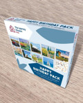 Picture of Happy Birthday Pack of 20 cards Leprosy Mission